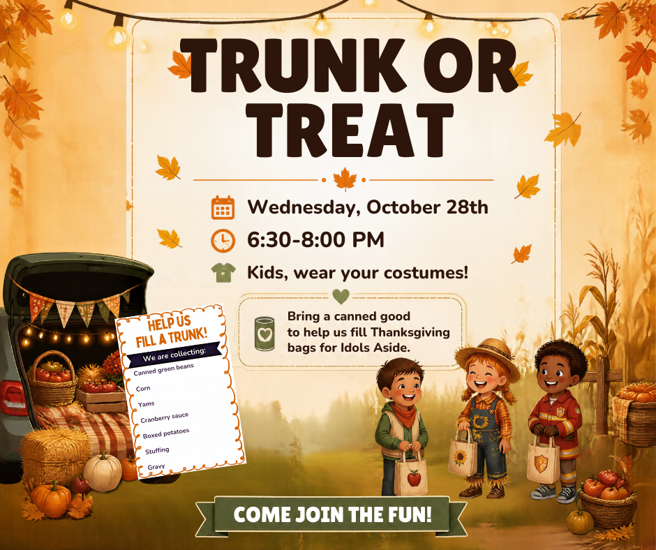 Trunk or Treat church slide (Facebook Post)